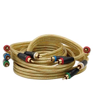 6' GoldX PlusSeries Hi-Def Component (M)-(M) Video/Audio Cable